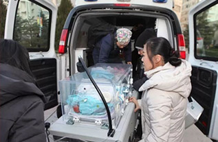 海城市妇婴监护型护送